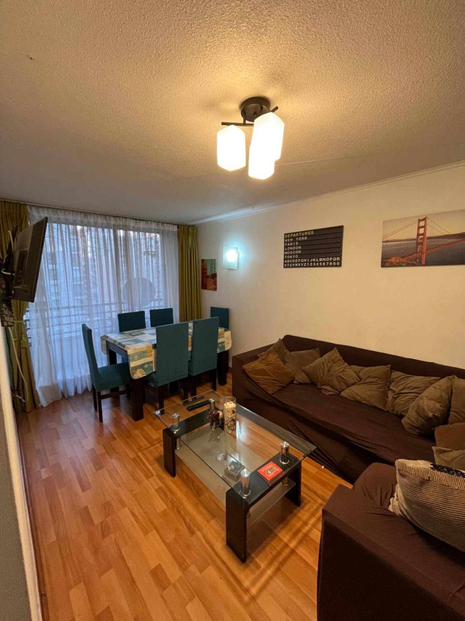 דירות Departamento Santiago Centro Full Equipado מראה חיצוני תמונה